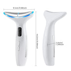 LED Face and Neck Skin Tightening Massage Device