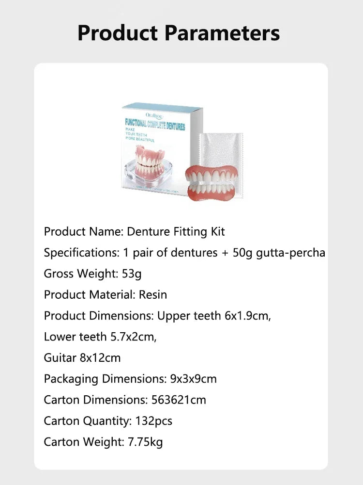 Instant Silicone Veneer Dentures for a Confident Smile - 17
