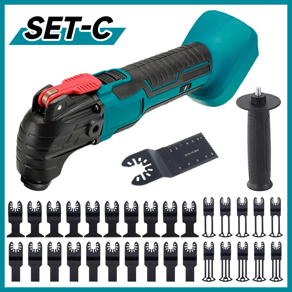 Cordless Oscillating Multi-Tool for Woodworking and Home DIY