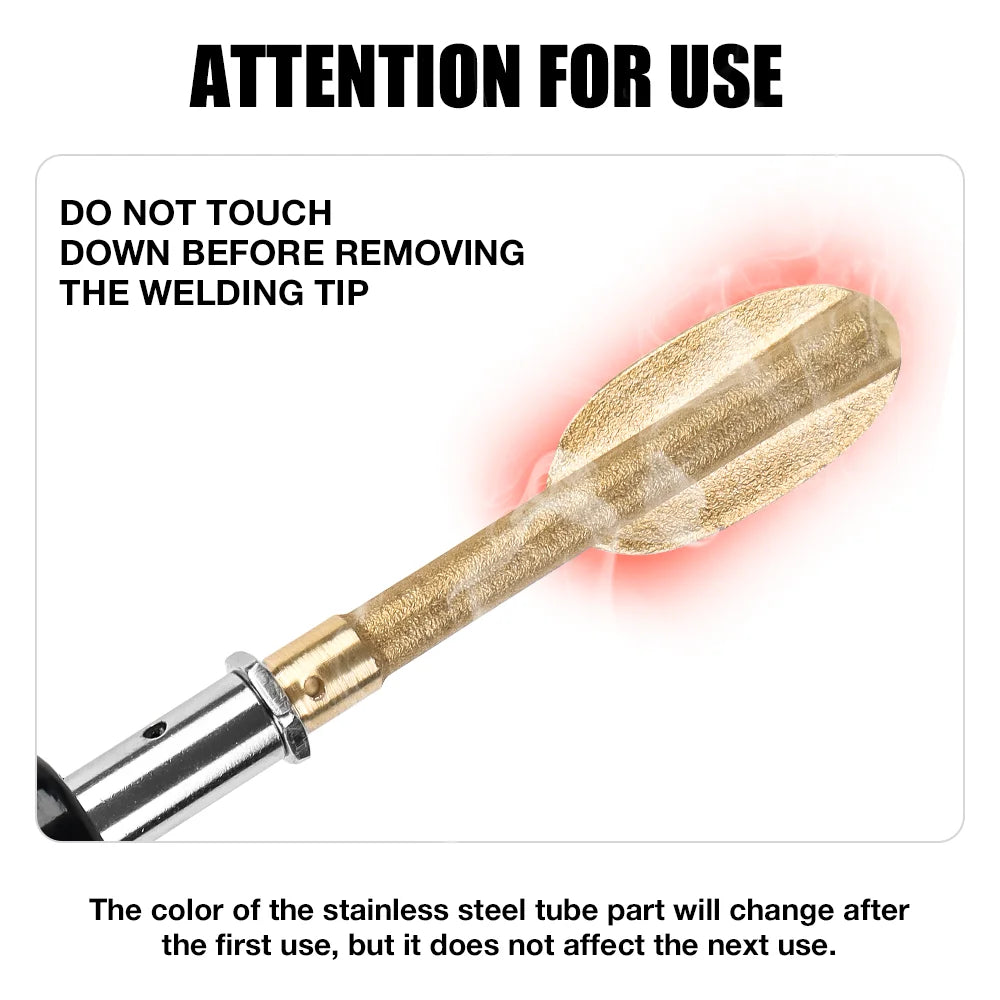 Plastic Repair Welding Iron Tool for Car Bumpers and Leather