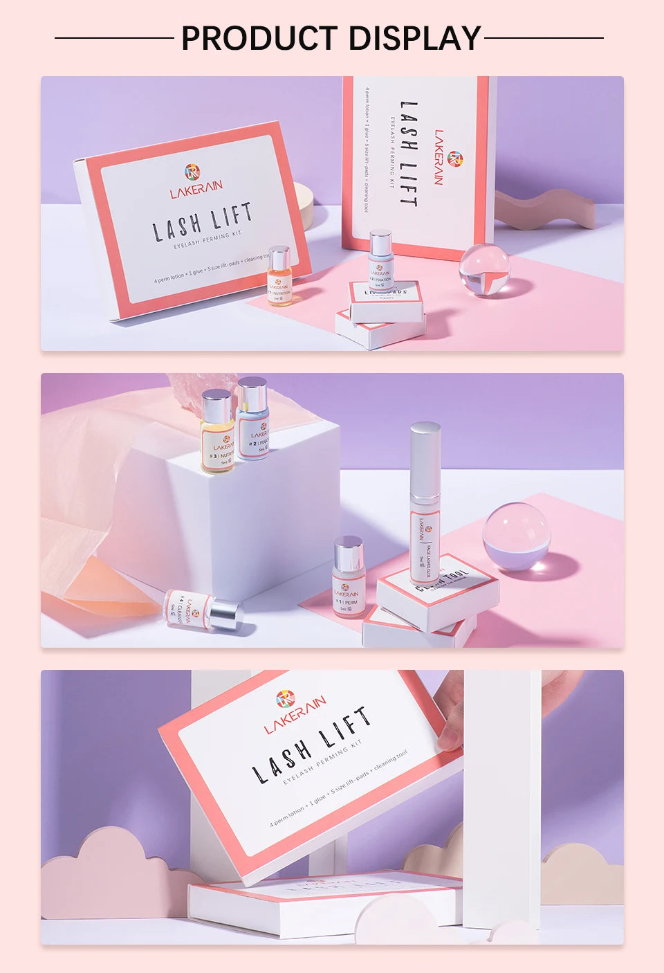 Professional Eyelash Perm and Lift Kit