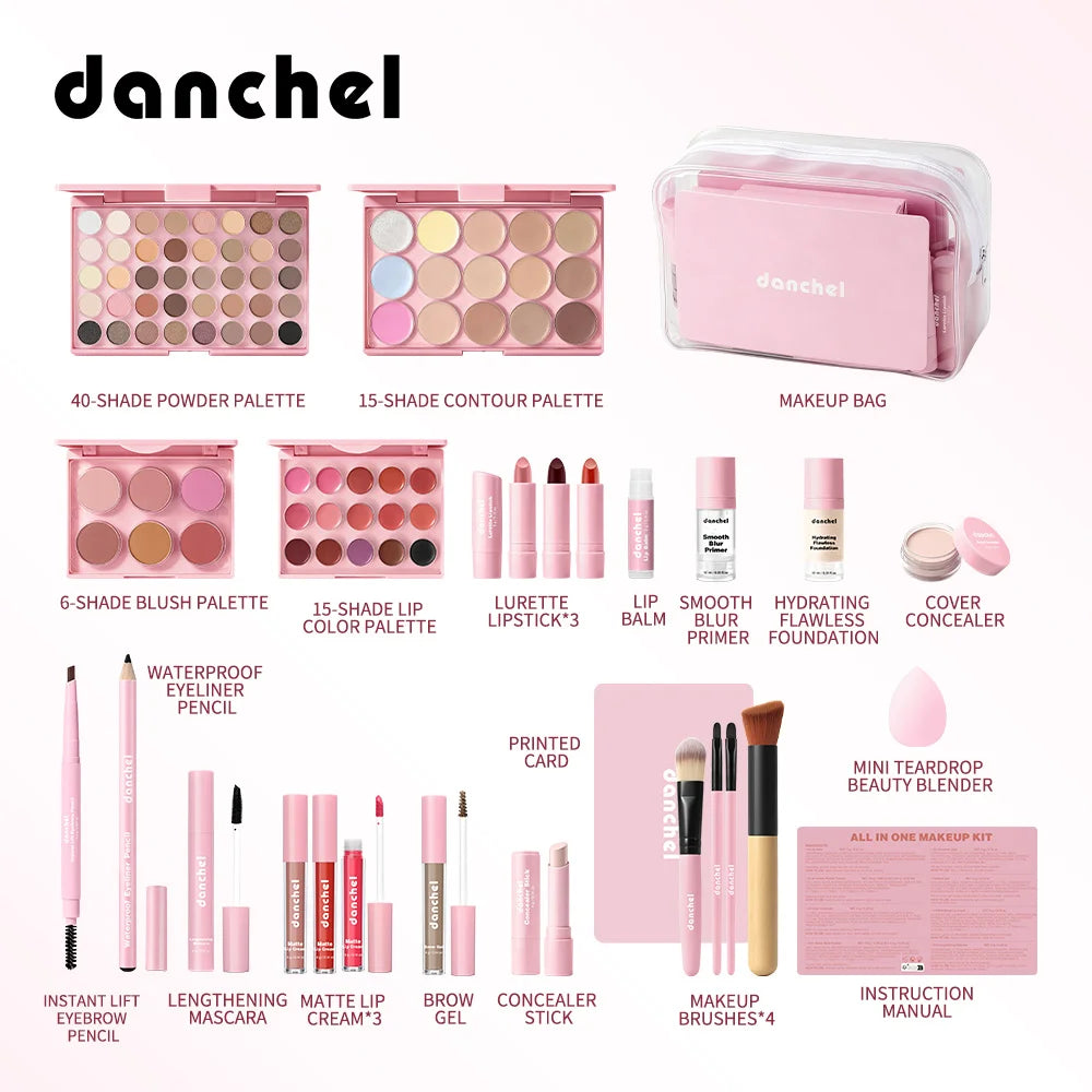 All-in-One Professional Makeup Collection Set