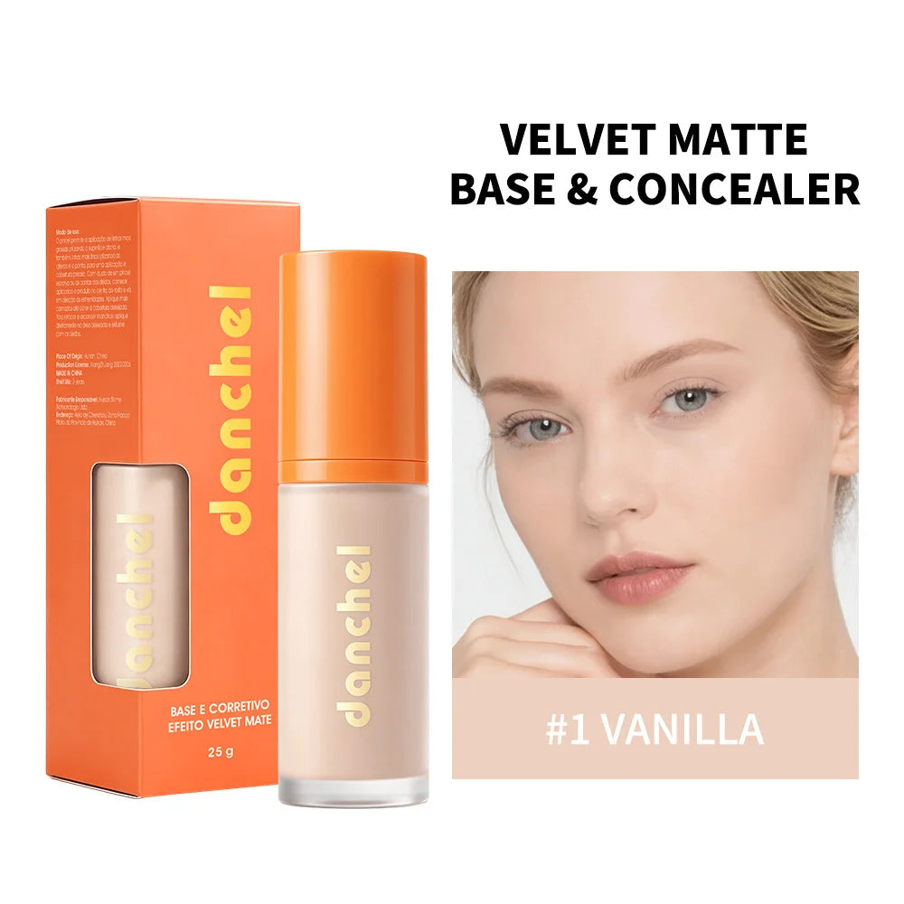 2-in-1 Velvet Matte Liquid Foundation and Concealer - 29