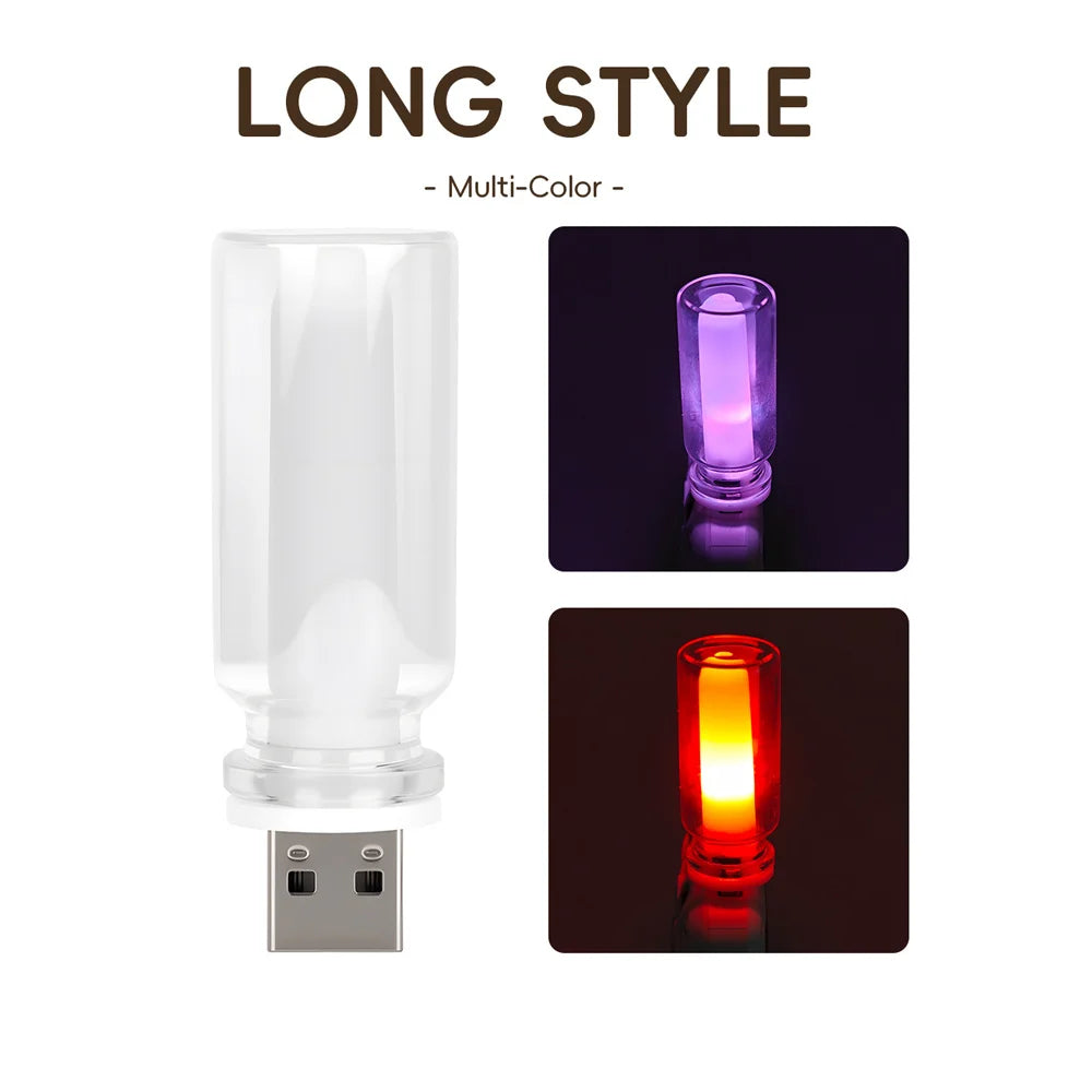5V USB Touch Dimmable LED Filament Atmosphere Lamp