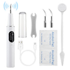 Ultrasonic Electric Teeth Plaque and Tartar Remover Kit