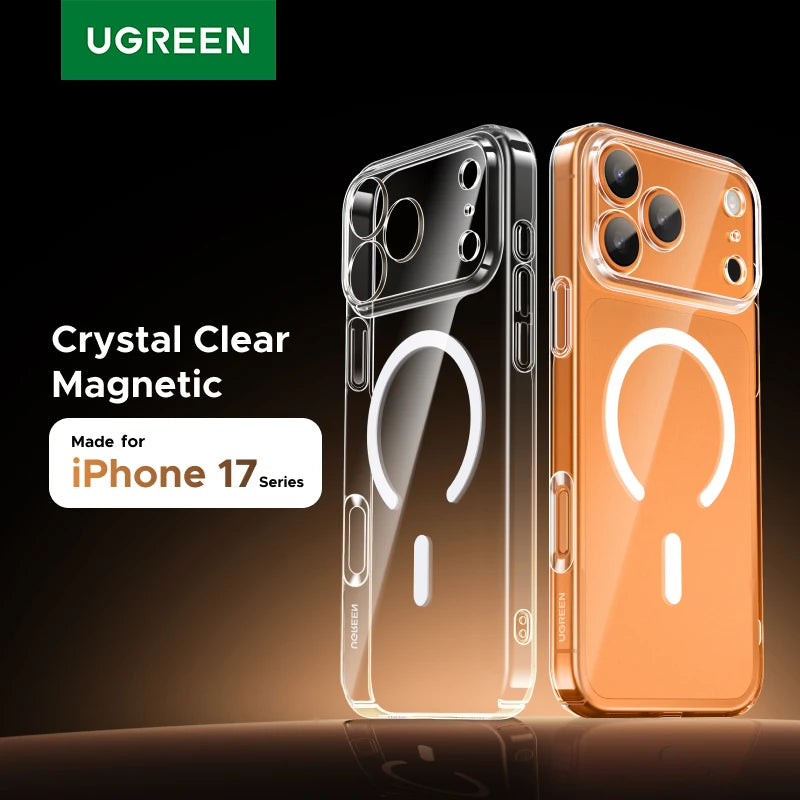 Magnetic Shockproof Clear Phone Case for iPhone 17 Series - 1