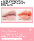 Hydrating Crystal Jelly Lip Glow Oil