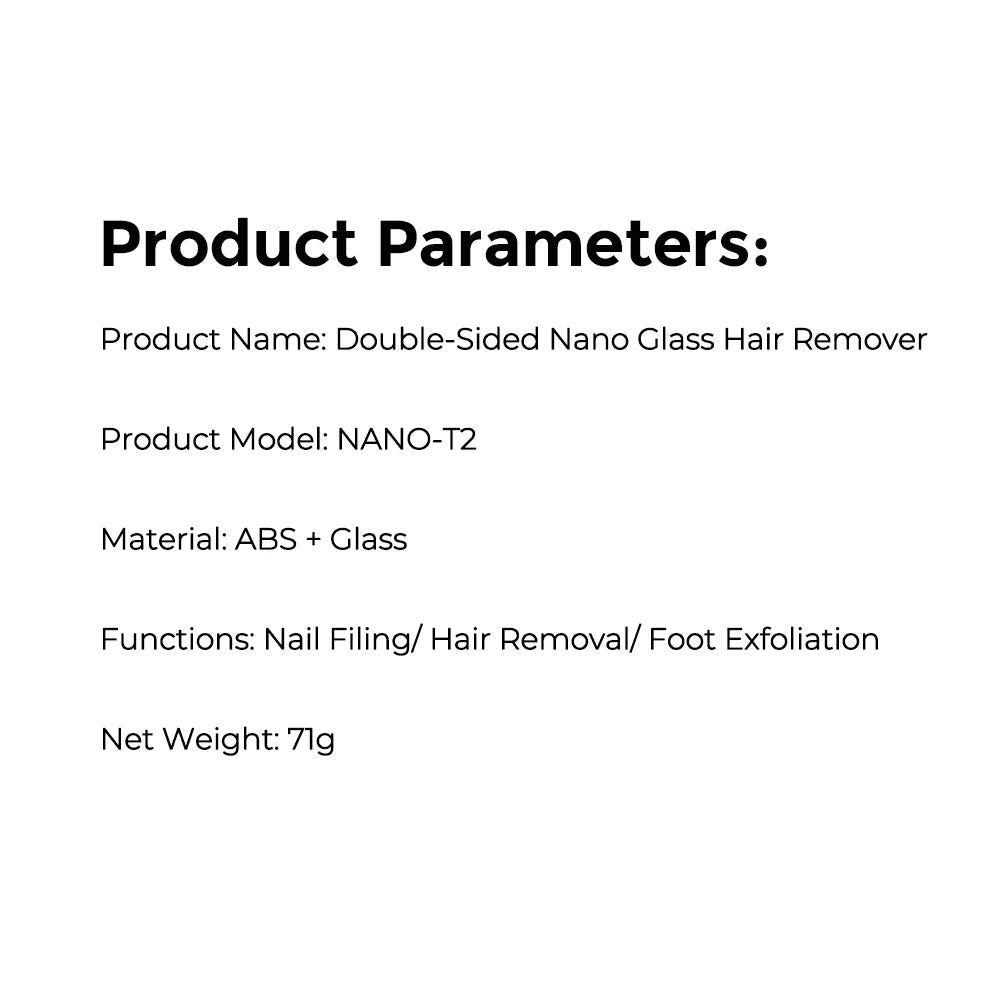 Painless Nano Glass Hair Removal and Exfoliation Tool - 14