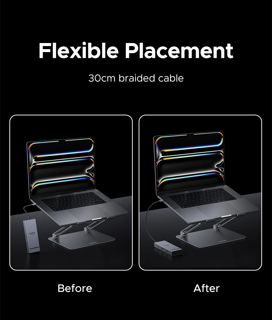 7-in-1 USB-C Hub with Dual 4K 60Hz HDMI and 100W PD Charging