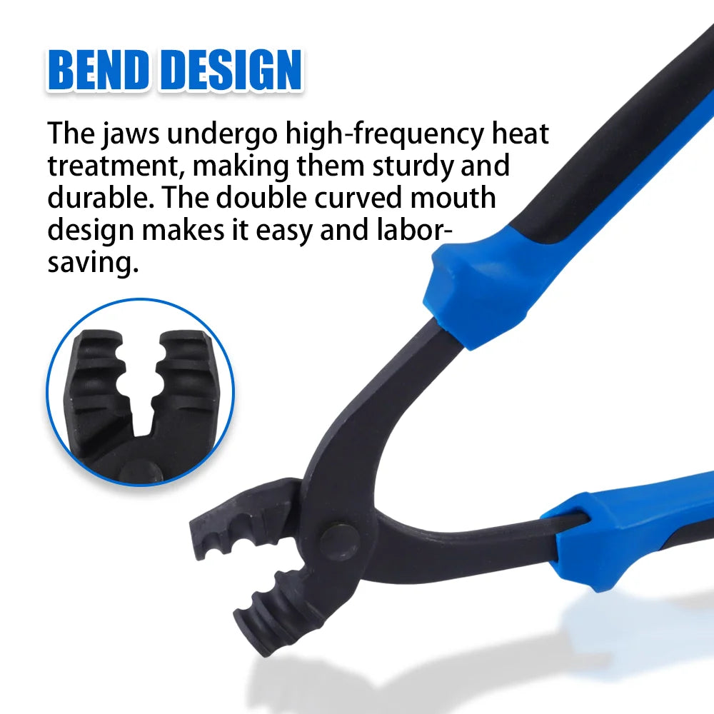 Manual Brake Line Bending Pliers for 1/4" and 3/16" Tubing - 11
