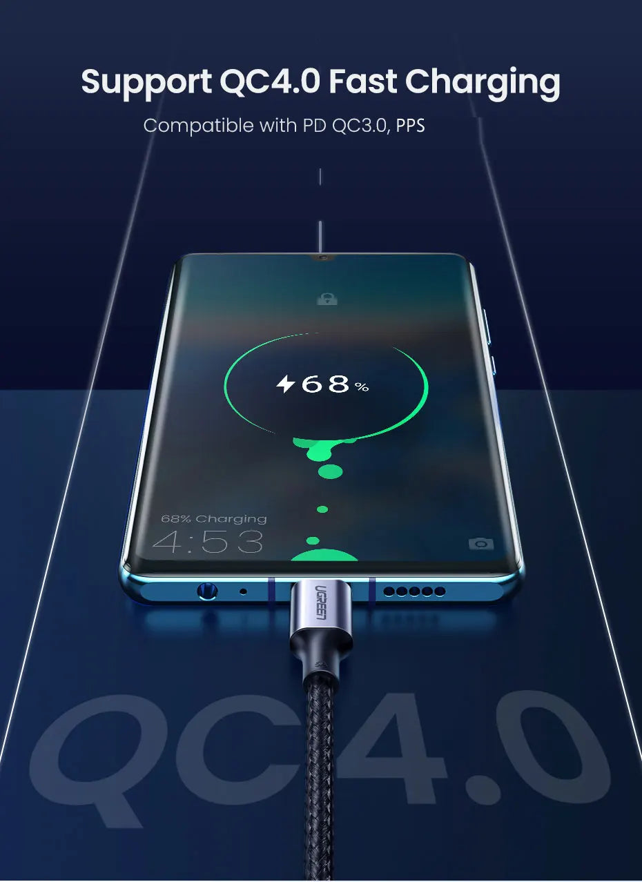 100W USB-C to USB-C Fast Charging Power Delivery Cable