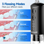 Portable Rechargeable Water Flosser for Teeth Cleaning