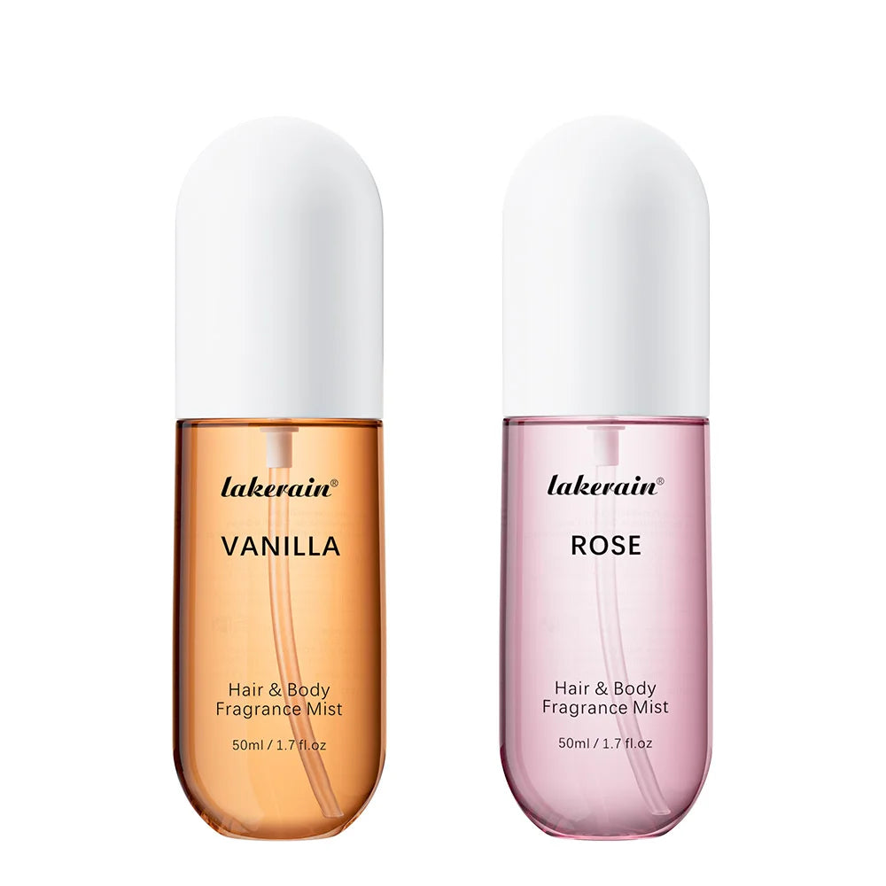 Vanilla and Rose Hair and Body Fragrance Mist