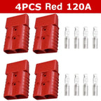 50A 120A 600V Battery Charging Quick Power Connector Plug Set