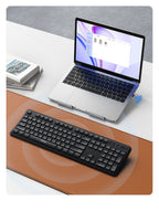 Ultra-Slim 2.4G Wireless 104-Key Full-Size Keyboard