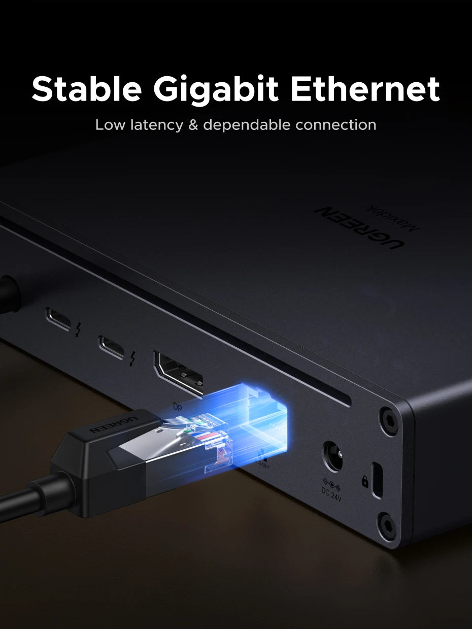 10-in-1 Thunderbolt 5 Docking Station 140W 8K - 11