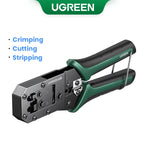 Multifunctional Ethernet Cable Crimper for RJ45 and RJ12 Connectors