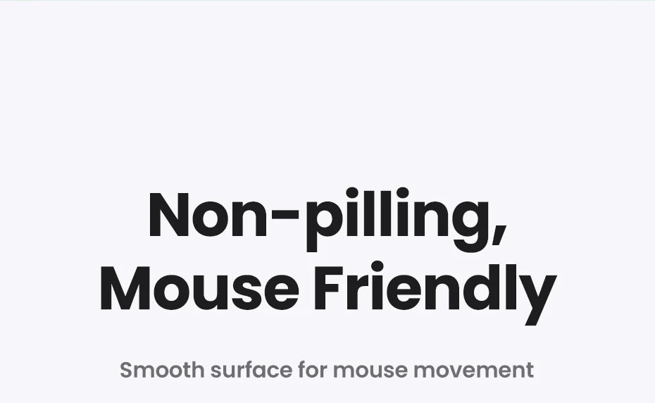 Ergonomic Memory Foam Mouse Pad with Wrist Support