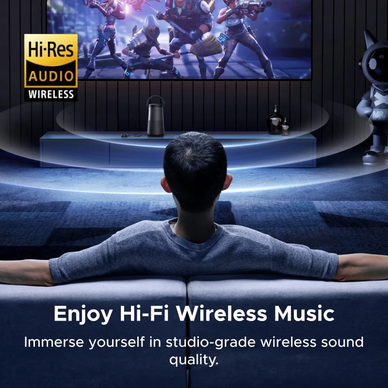 Wireless Bluetooth 5.3 Audio Receiver with Hi-Res LDAC for Speakers - 3
