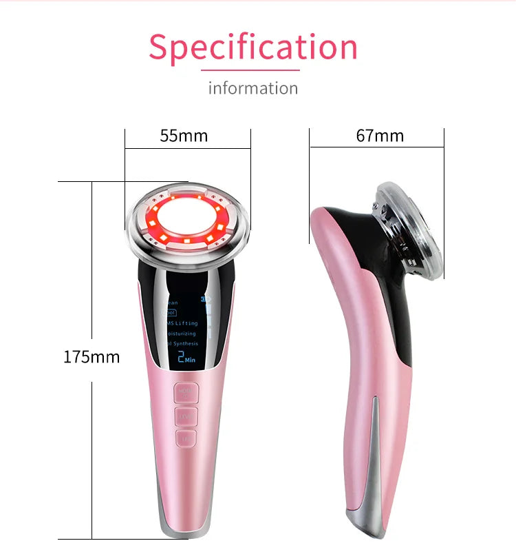 5-in-1 Micro-Current Facial Rejuvenation and Tightening Device - 13