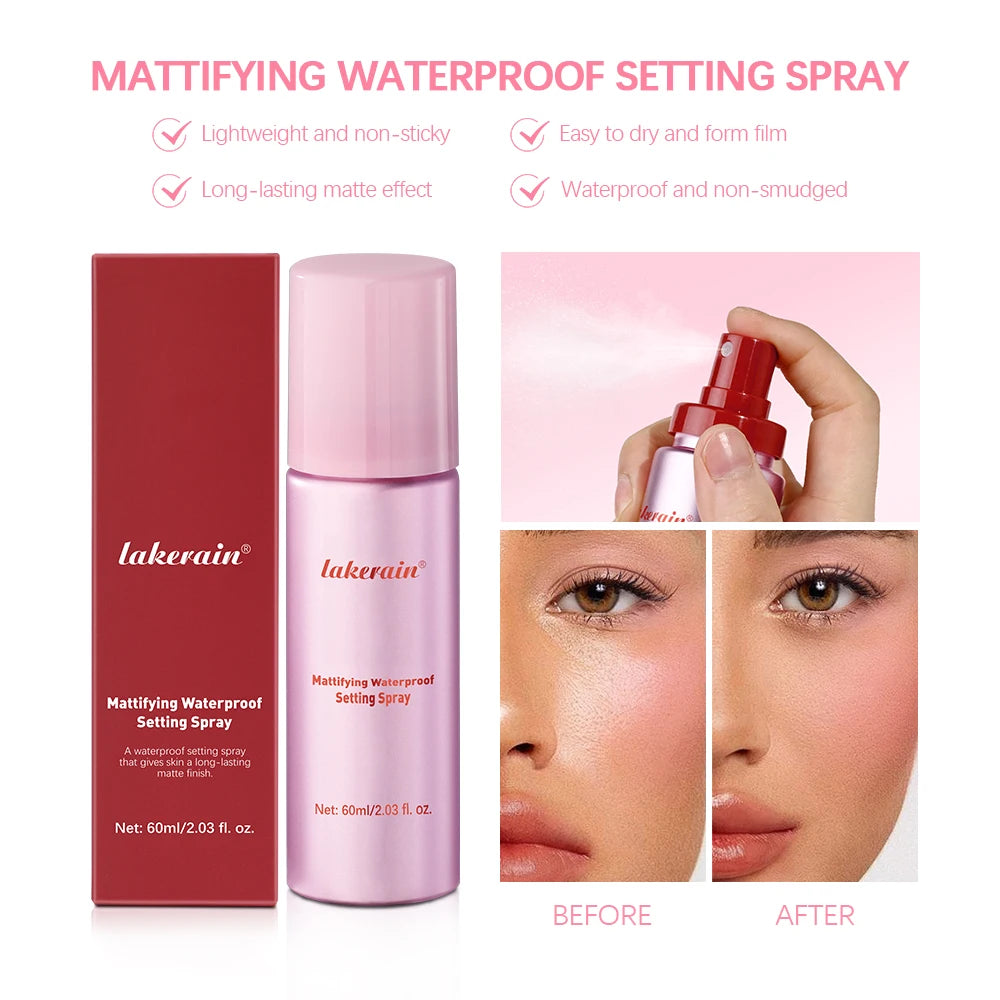 Matte Finish Waterproof Makeup Setting Spray