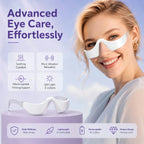 Red Light LED Eye Massager for Puffiness and Dark Circles