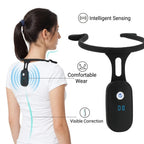 Intelligent Posture Corrector with Vibration Reminder and LCD Display
