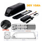 48V Hailong E-Bike Battery Pack with USB Charging Port
