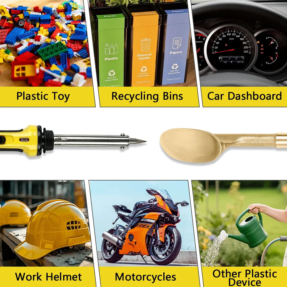 Professional Plastic Welding Soldering Iron Repair Tool Kit