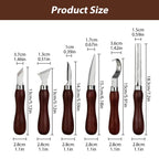 Professional Wood Carving and Whittling Chisel Set