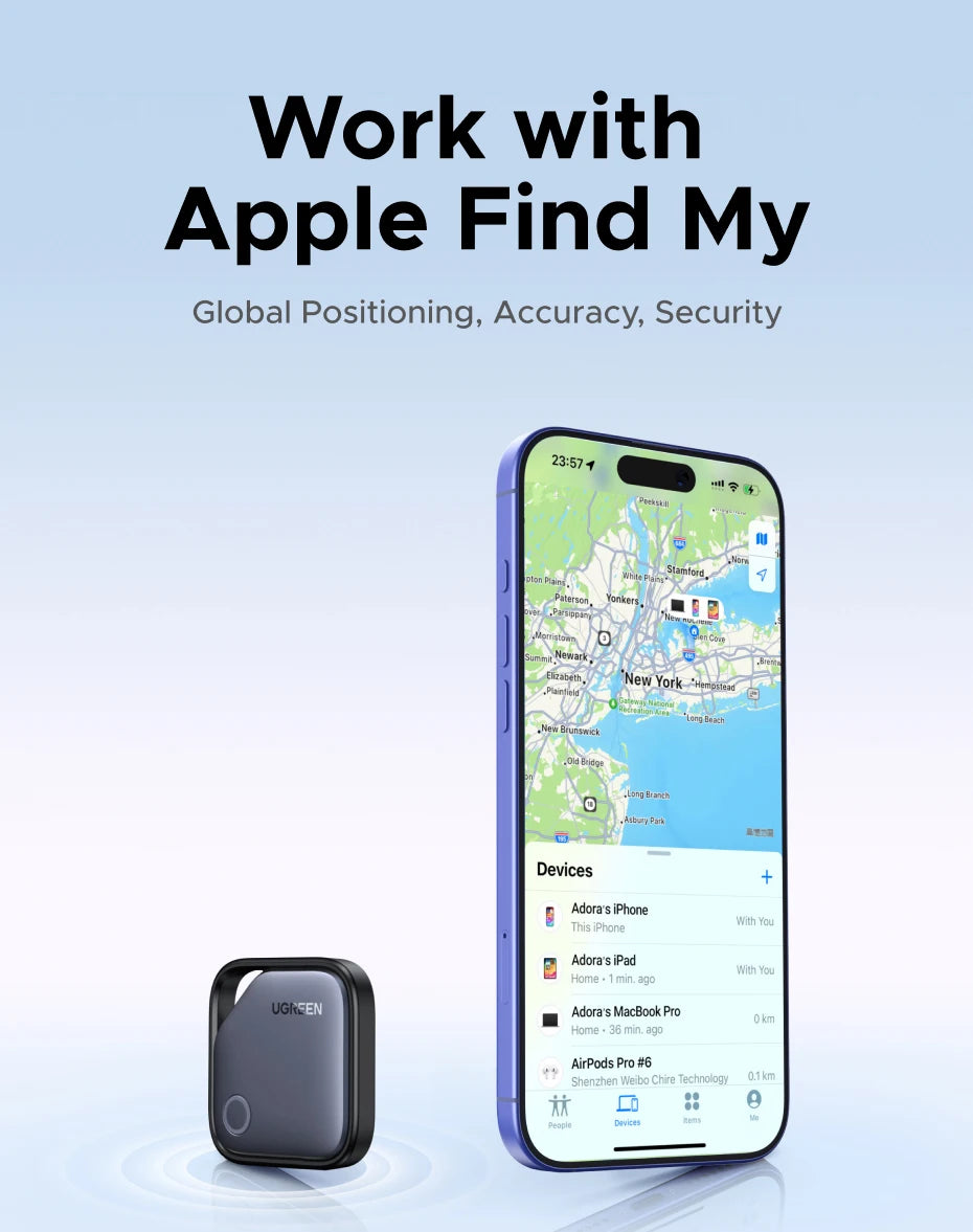 Bluetooth Item Tracker for Apple Find My Network