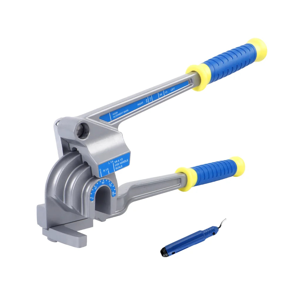 3-in-1 Manual Tube Bender for 1/4" 3/8" 1/2" Pipes - 13