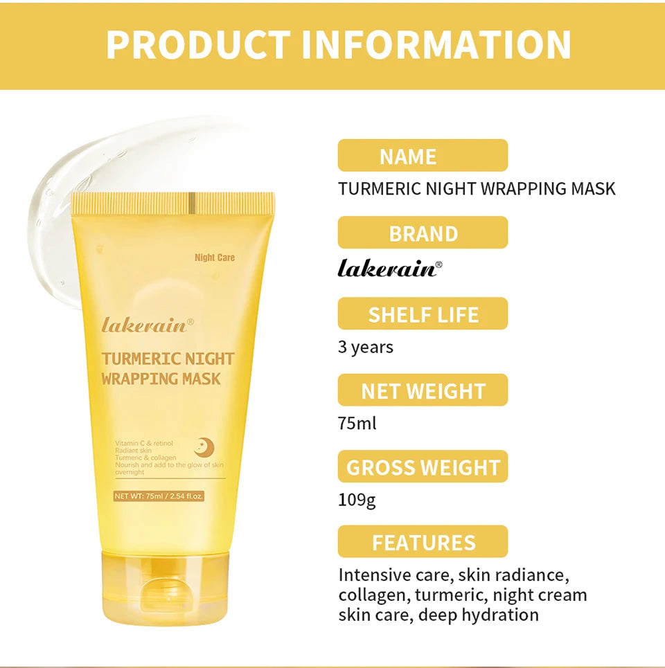 Collagen Overnight Peel-Off Face Mask for Skin Firming - 30