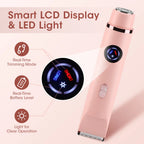 Waterproof Electric Shaver and Hair Trimmer for Women