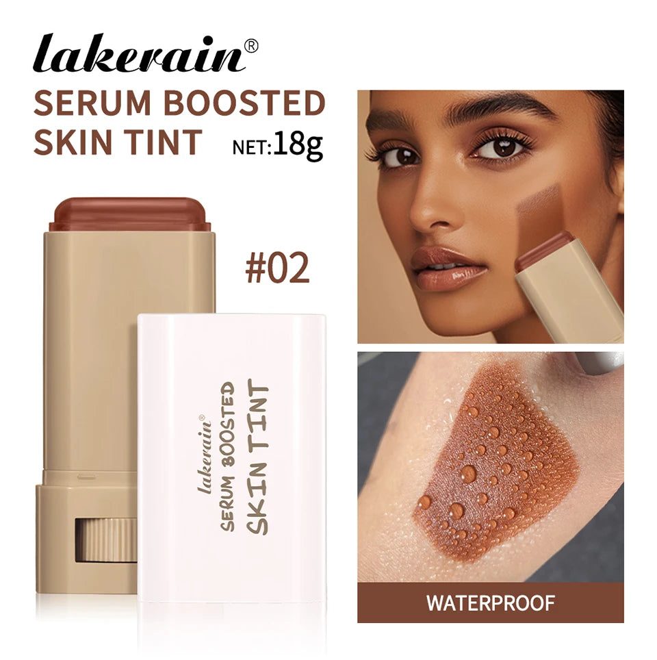 Matte Foundation Stick with Built-in Brush