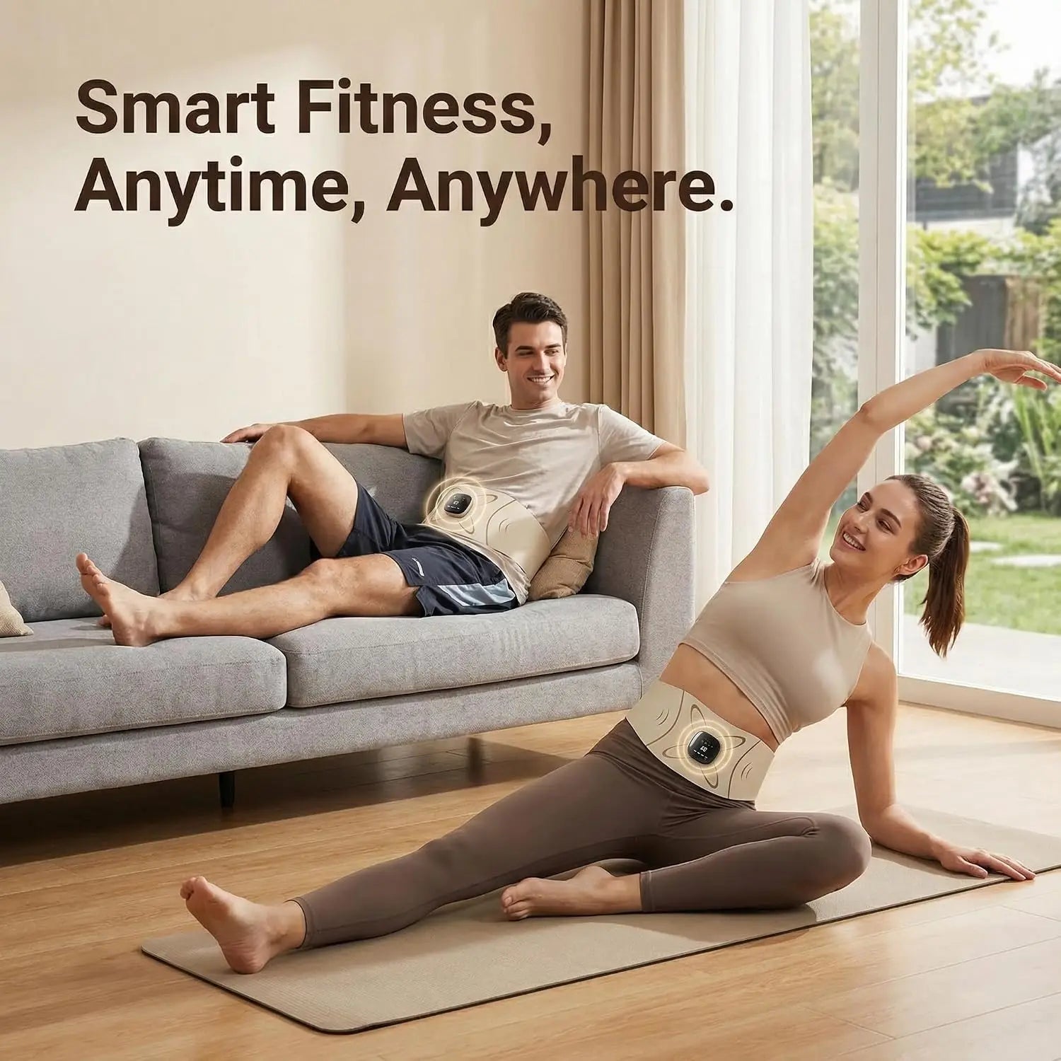 Electric Waist Pulse Massager for Abdominal Toning and Relaxation - 6