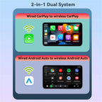 2 in 1 Wireless CarPlay and Android Auto Adapter Bluetooth 5.0 Dongle