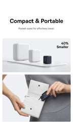 45W GaN USB-C Fast Charger for Smartphones and Laptops