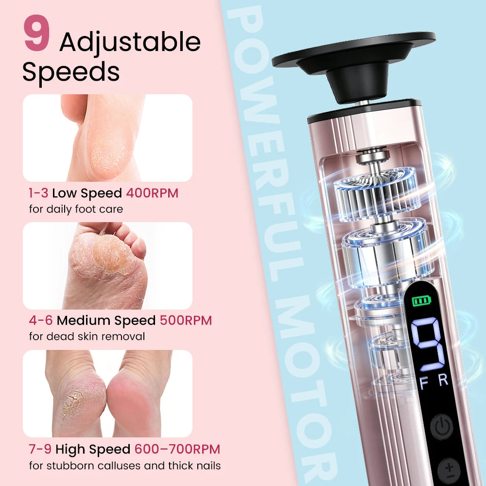 Electric Callus Remover and Pedicure Foot File