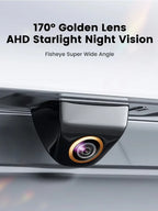 AHD 1080P Vehicle Rear View Camera with 170 Degree Wide Angle Lens