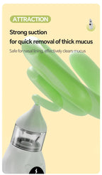 Electric Baby Nasal Aspirator with 9 Suction Levels