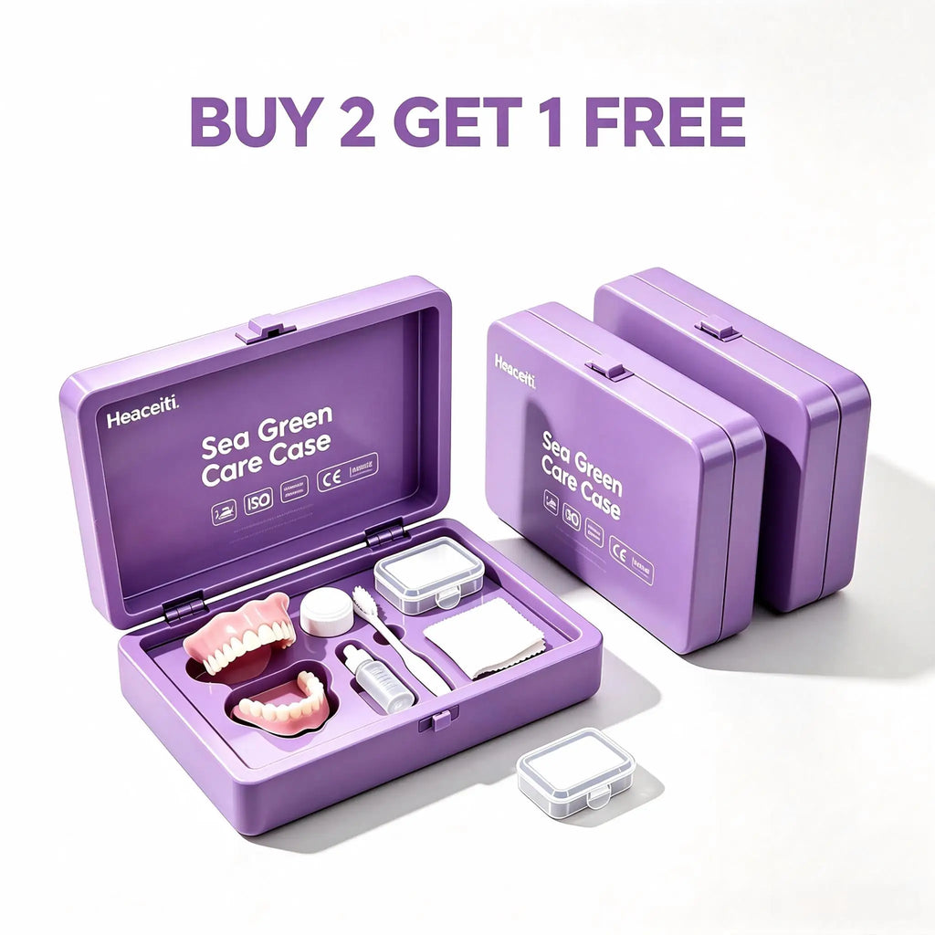 Instant Cosmetic Denture and Daily Care Travel Kit