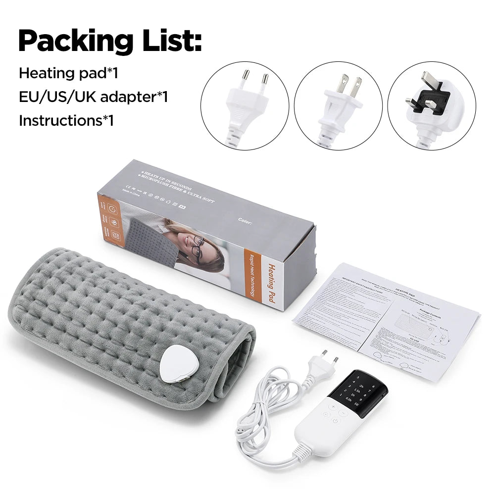 Electric Heating Pad for Body Pain Relief