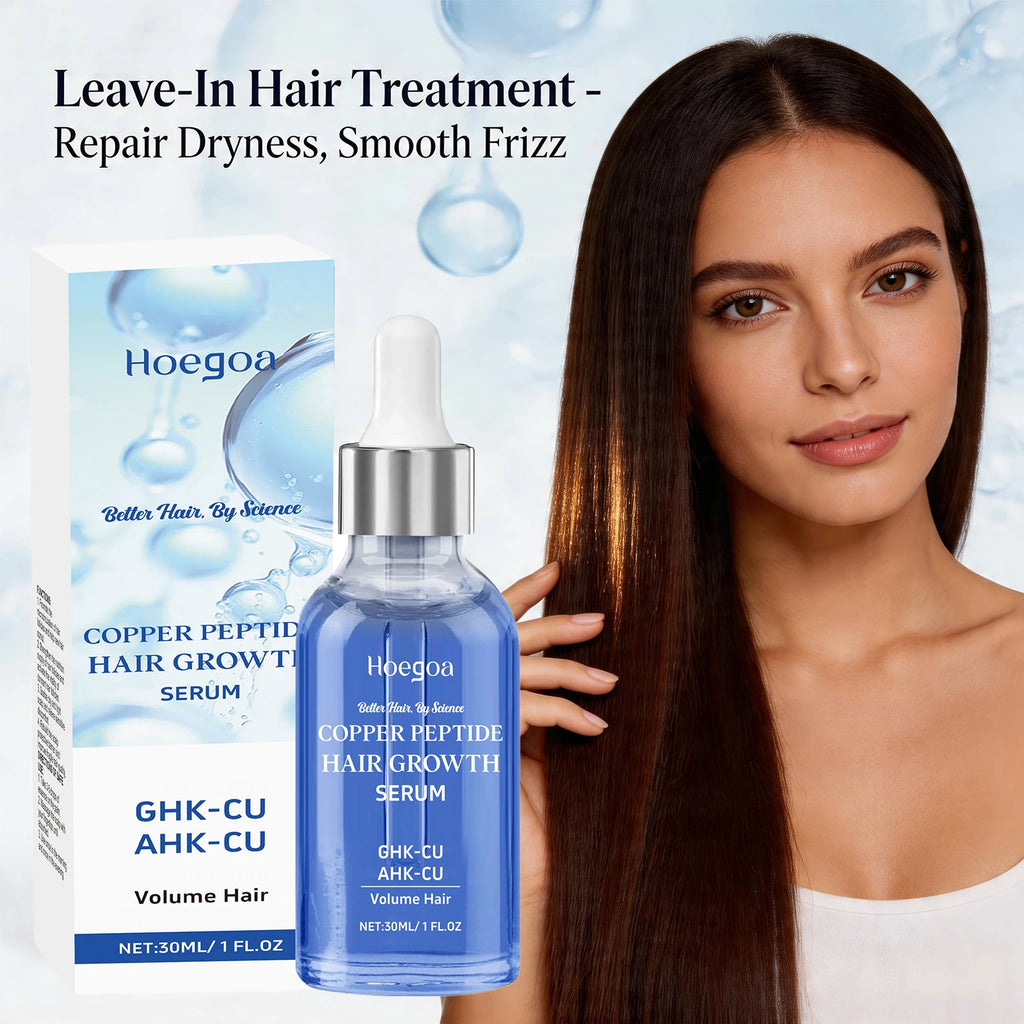 Copper Peptide Hair Serum for Dry Damaged Hair