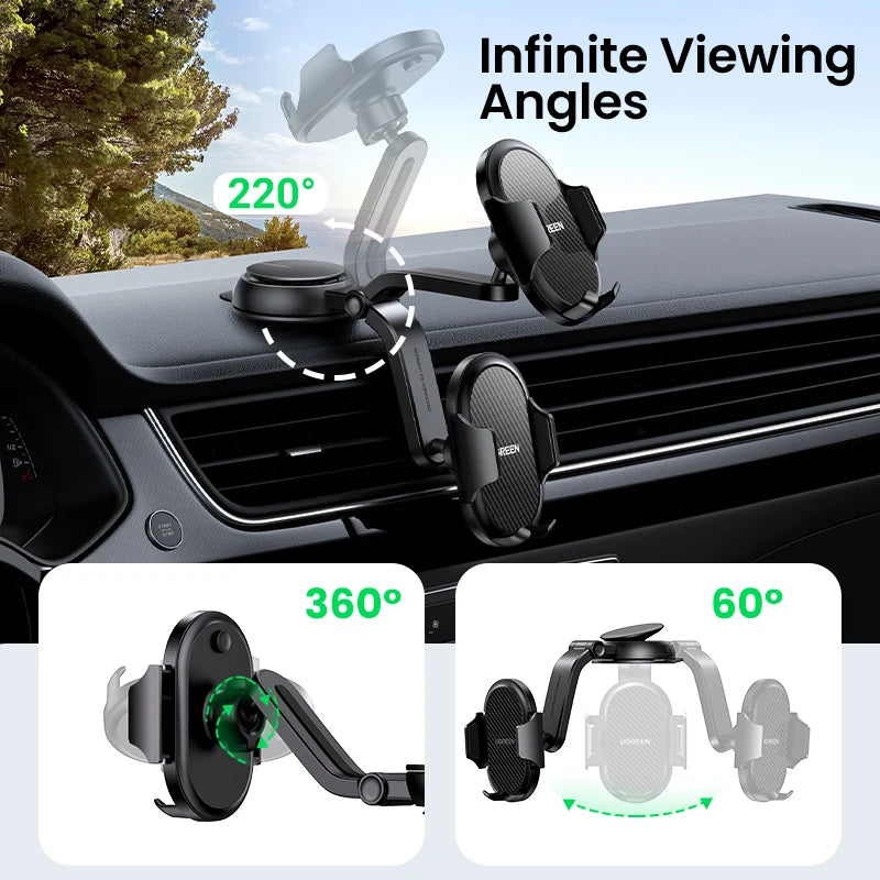 Adjustable Dashboard Car Phone Mount Holder