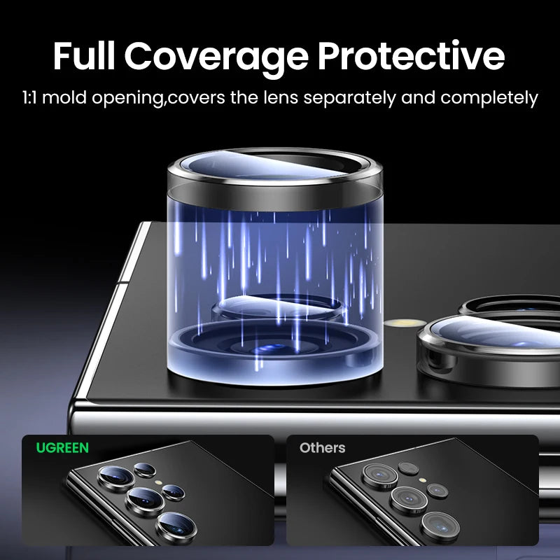 Tempered Glass Camera Lens Protector for Samsung Galaxy S24 Ultra - 4