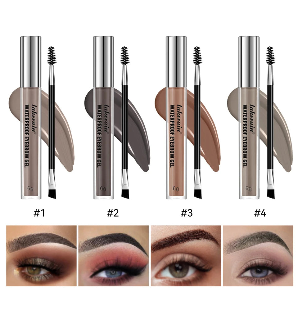 Waterproof Eyebrow Tint Gel for Long-Lasting Natural Brows - 10