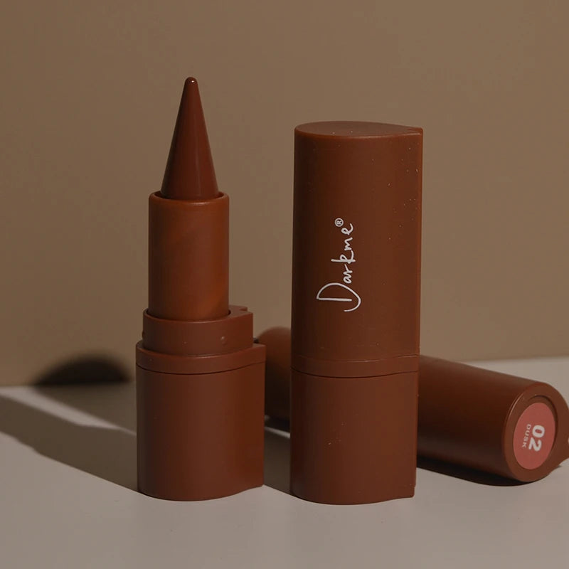 Matte Velvet Lip Liner Crayon for Long-Lasting Defined Lips - 7