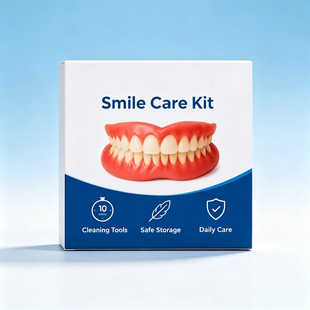 Comfort Fit Silicone Cosmetic Veneer Teeth Set