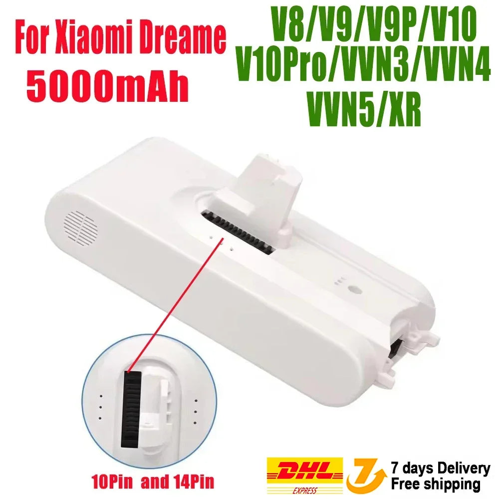 Replacement 25.2V Lithium-Ion Battery for Cordless Vacuum Cleaners - 1